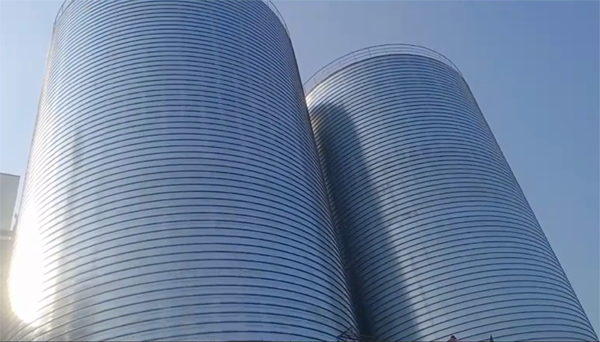 昆玉2座混凝土高架卷板仓