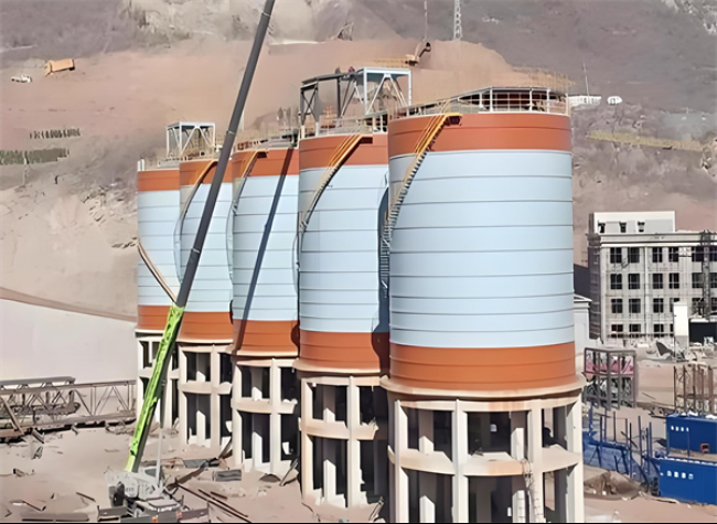 昆玉高架钢板仓